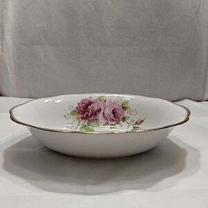 Oval, Vegetable Serving Dish. "American Beauty" by Royal Albert.